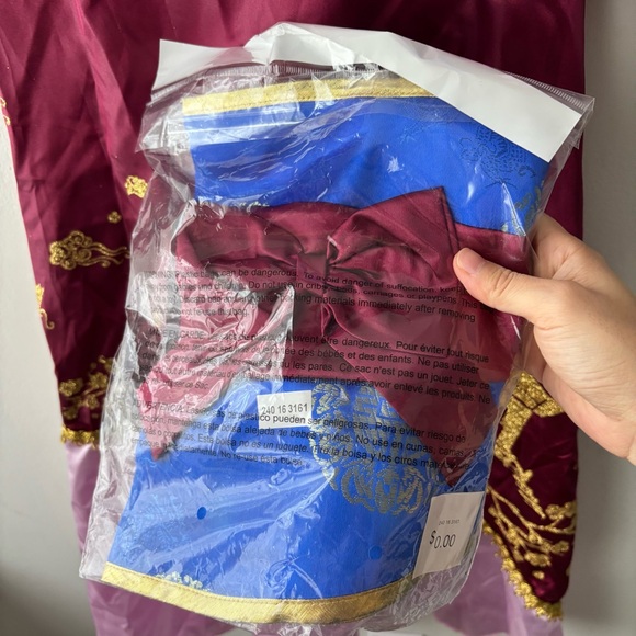 Halloween Costume‎ Disney Princesse Mulan taille M 7-8 - Picture 5 of 10